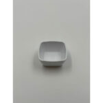 Рамекін для соусу або джему квадратний білий з полікарбонату Gastro Plast 70х70 мм 100 мл