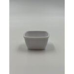 Рамекін для соусу або джему квадратний з полікарбонату білий Gastro Plast 50х50 мм 50мл.,