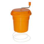 Сушарка для зелені та салату ручна помаранчева One Chef 12 л