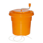 Сушарка для зелені та салату ручна помаранчева One Chef 25 л