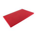 Дошка обробна червона двостороння One Chef LDPE 600x400x20 мм