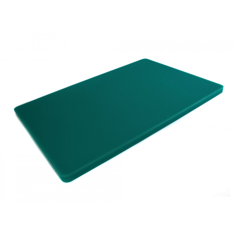 Дошка обробна зелена двостороння One Chef LDPE 600x400x20 мм