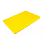 Дошка обробна жовта двостороння One Chef LDPE 400x300x20 мм