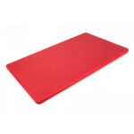 Дошка обробна червона двостороння One Chef LDPE 500x300x12 мм