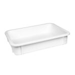 Контейнер для тіста без кришки білий One Chef 6 л 400х300х75 мм