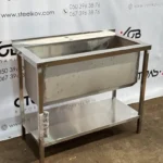 Ванна мийна зварна односекційна з полицею - Зображення 3