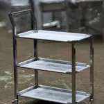 Візок сервірувальний з трьома полицями - Зображення 3