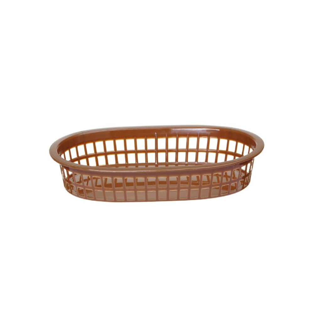 Кошик для хліба овальний Hendi 275x175x(H)38 мм коричневий 6 шт