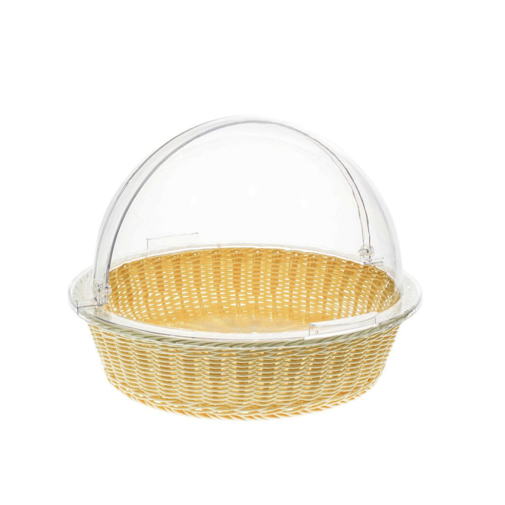 Кошик з кришкою-ковпаком, що відкривається One Chef Ø400х300 мм