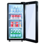 Шафа холодильна для напоїв GoodFood BC170NBW2LEDBLUE 440х715х(H)995 мм чорна-біла - Зображення 4