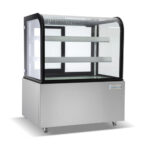 Вітрина холодильна GoodFood FW270R нержавіюча сталь 940x688x(H)1205 мм
