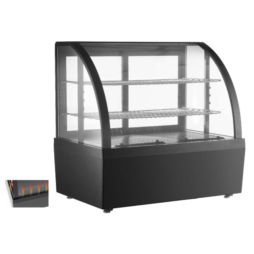 Вітрина холодильна GoodFood RTW100L3 Premium 705x472x(H)687 мм чорна
