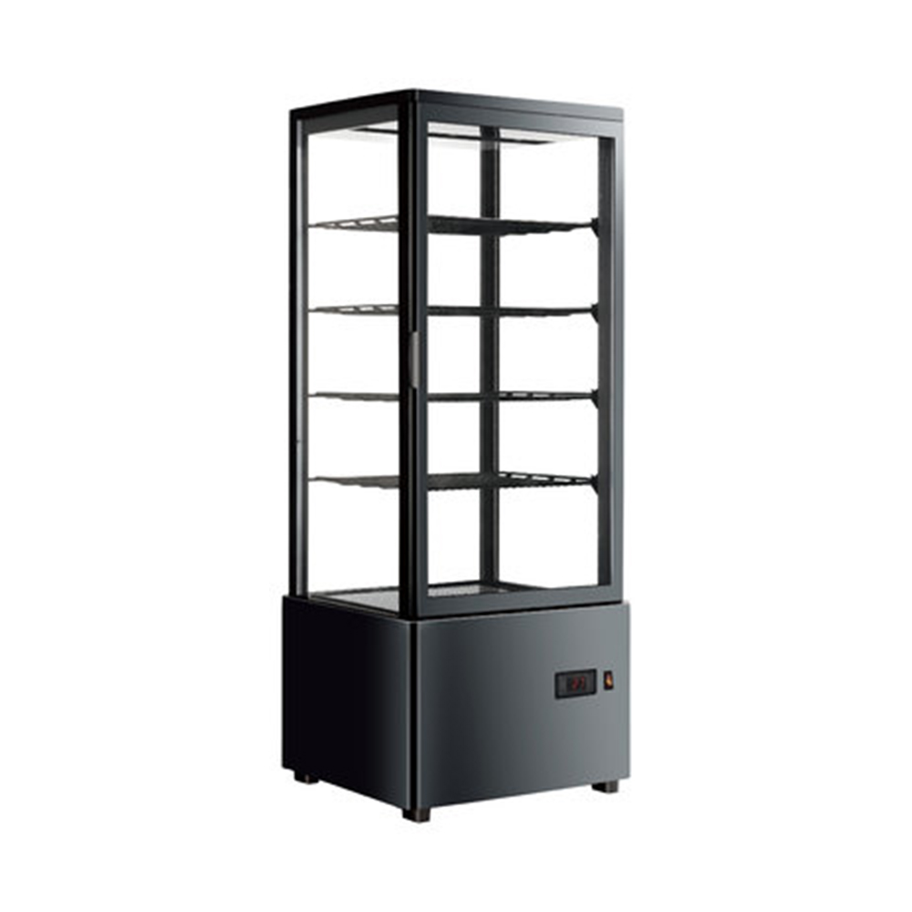 Вітрина холодильна Hurakan HKN-UPD98B 447x400x(H)1119 мм чорна